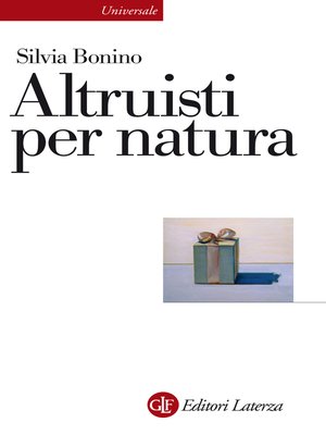 cover image of Altruisti per natura